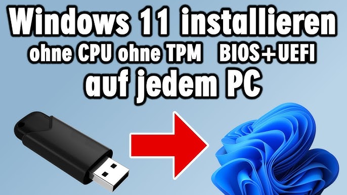 Windows 11 ohne TPM